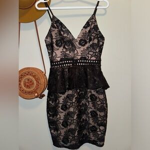 Dynamite peplum dress BNWT medium